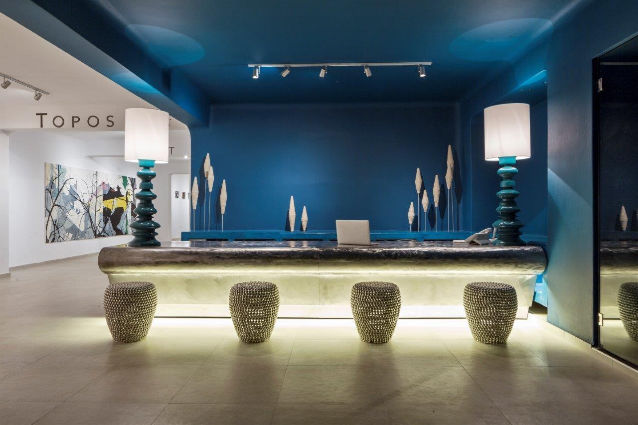 Art Hotel Santorini (Adults Only) Пиргос Экстерьер фото