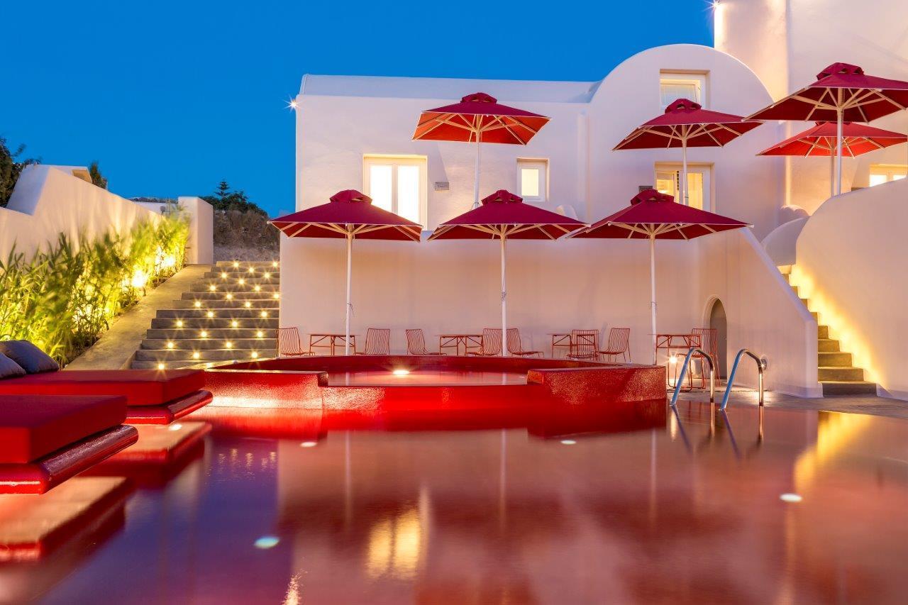 Art Hotel Santorini (Adults Only) Пиргос Экстерьер фото