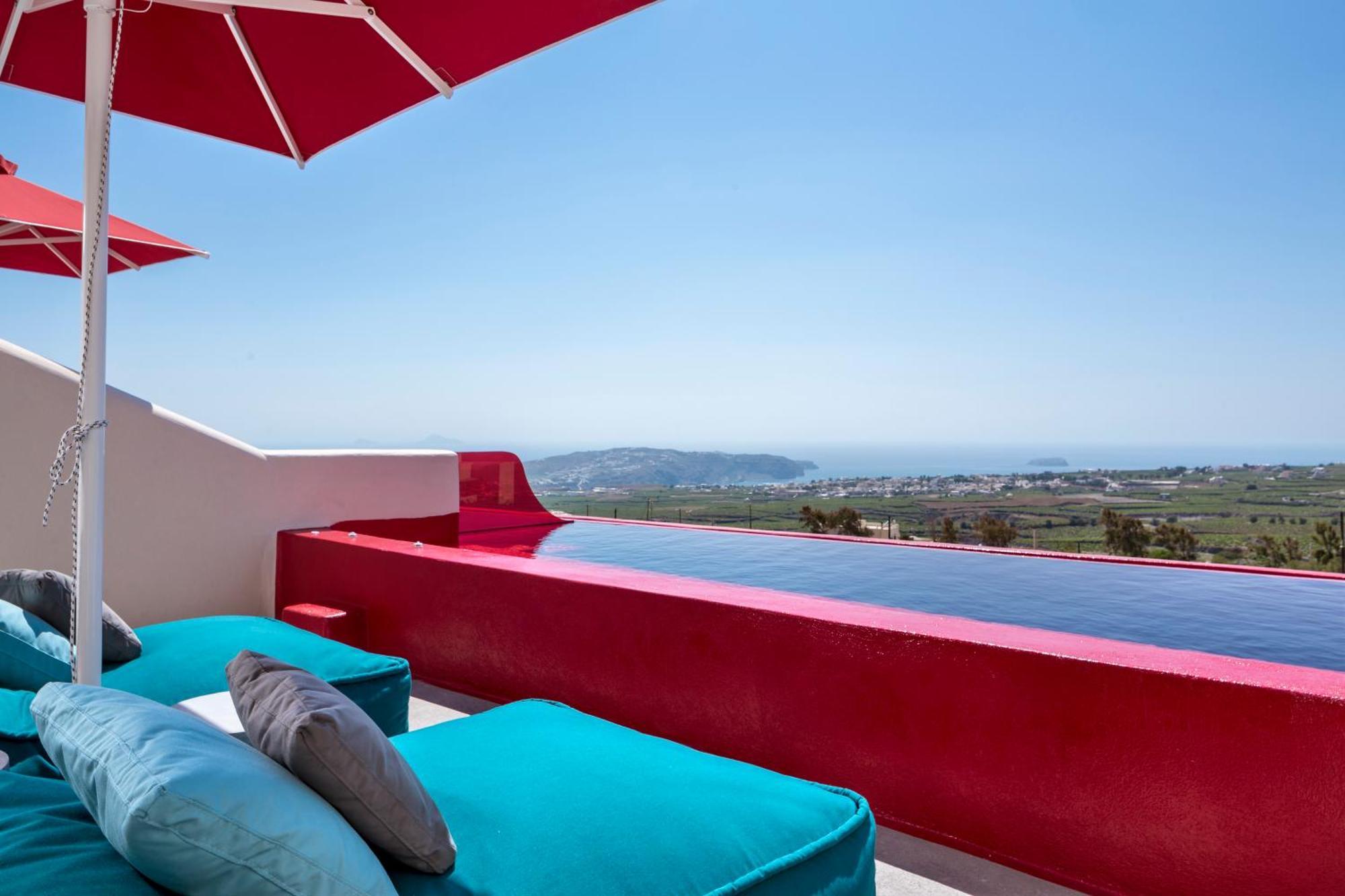Art Hotel Santorini (Adults Only) Пиргос Экстерьер фото