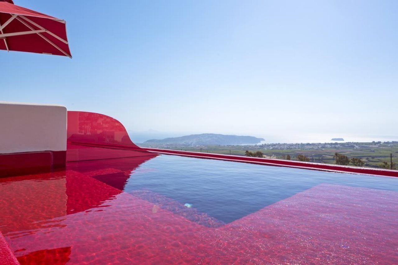 Art Hotel Santorini (Adults Only) Пиргос Экстерьер фото